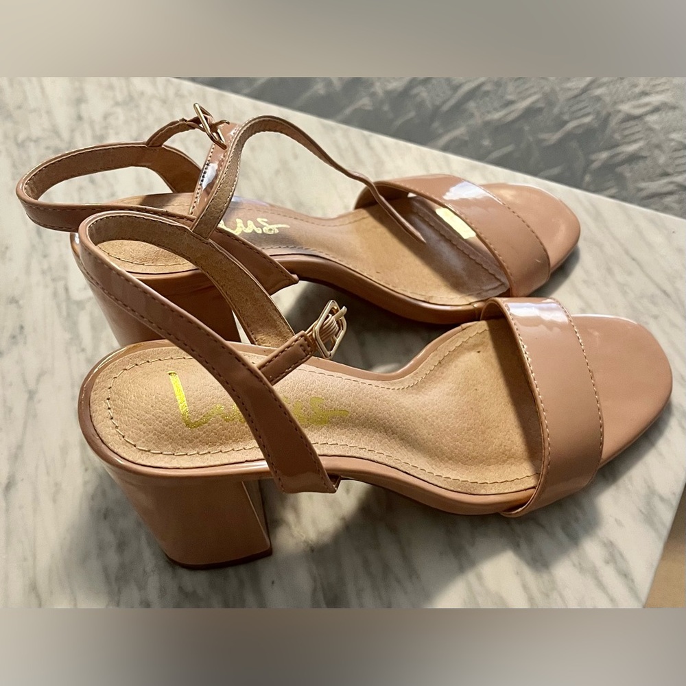 Strappy Nude Lulus Heels